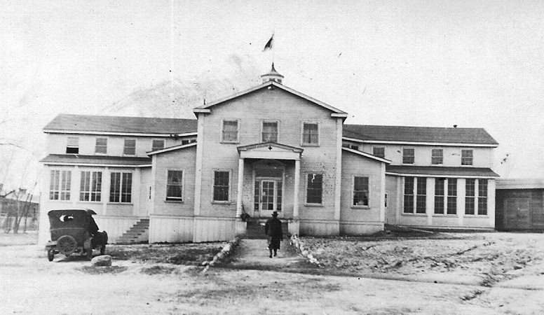 Red Cross Building, Camp Dodge. 1918