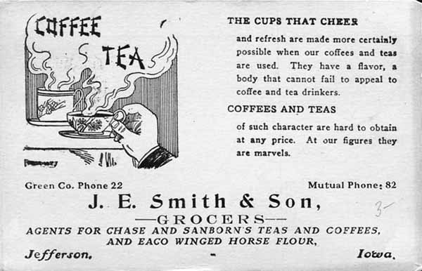 J. E. Smith and Son, Grocers