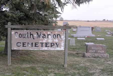 South Marion Cemetery Entrance, Hamilton County, Iowa
