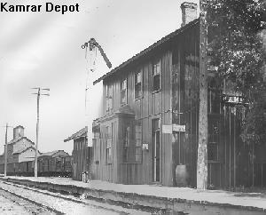 Kamrar Depot, Hamilton County, Iowa