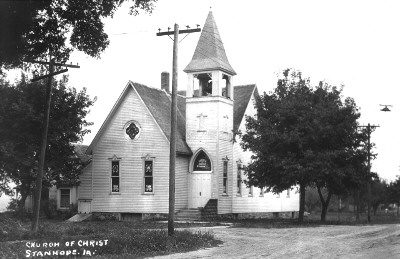 Stanhope Church of Christ, Hamilton County, Iowa