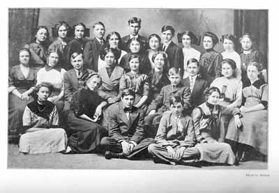 1913 Webster City High School Junior Class, Hamilton County, Iowa