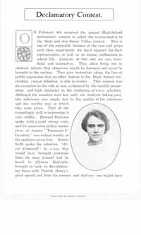 1913 Webster City High School Zora Sheetz Declamatory Contest Winner, Hamilton County, Iowa