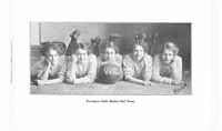 1913 Webster City High School Freshman Girls Basketsball Team, Hamilton County, Iowa