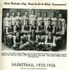 1925 Basketball Team, Webster City, Hamilton County, Iowa