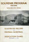 Webster City Souvenir Athletics Program 1943-44, Hamilton County, Iowa