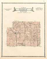 Calhoun Township Plat Map 1922