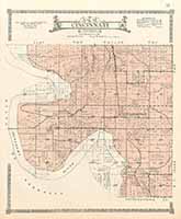 Cincinnati Township Plat Map 1922