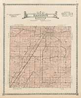Harrison Township Plat Map 1922