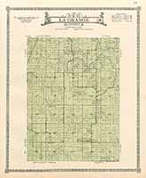 LaGrange Township Plat Map 1922