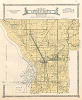 Little Sioux Township Plat Map 1922