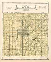 St. Johns Township Plat Map 1922