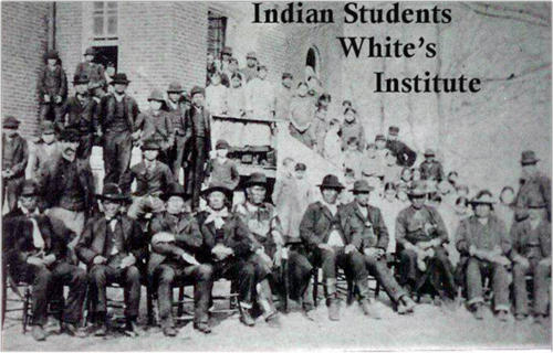 Indian's at White's Institute