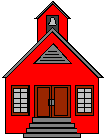 Red school house.
