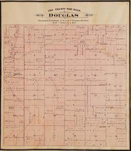 1884 map of Douglas Township
