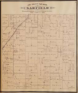 1884 map of Garfield Township