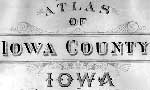 1900 Atlas of Iowa County - Cover