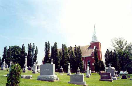Immaculate Conception/Castle Grove Catholic Cemetery, Jones County, Iowa