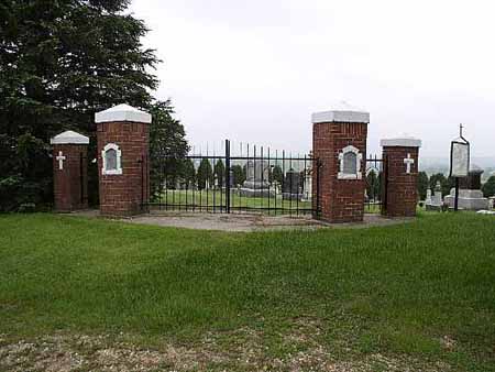 St. Peter's Temple Hill Cemetery, Jones County, Iowa