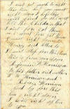 Harrison Family Letter, Jones County, Iowa