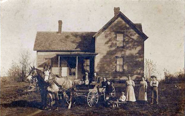 Hayden Family, Jones County, Iowa