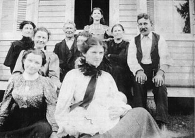 Mcnamara Hayes Family, Jones County, Iowa
