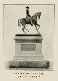 Statue of General Samuel Curtis
