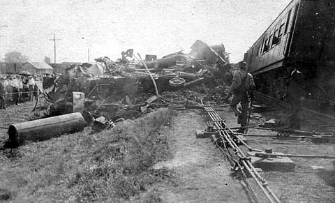 Fort Madison Train Wreck 1922
