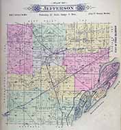 1897 Plat Map - Jefferson Township