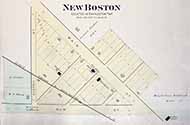 1897 Map of New Boston