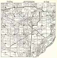 1930 Plat Map Jefferson