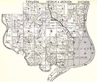 1930 Plat Map Keokuk-Jackson