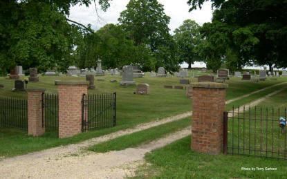 Entrance photo of Coggon Cemetery