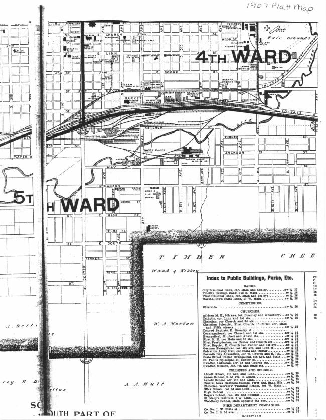 1907 4th Ward of Marshalltown
