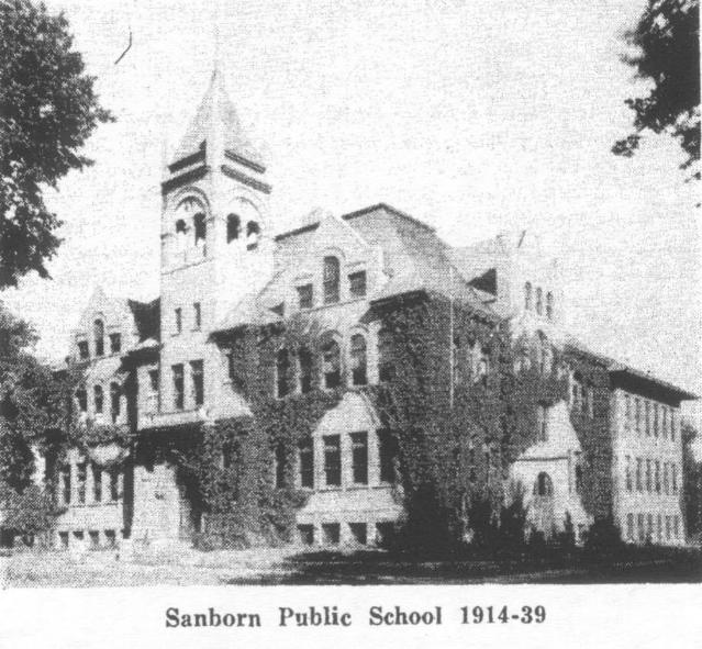 Sanborn Public School 1914-1939
