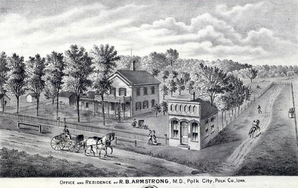 R. B. Armstrong Office & Residence, Polk County, Iowa