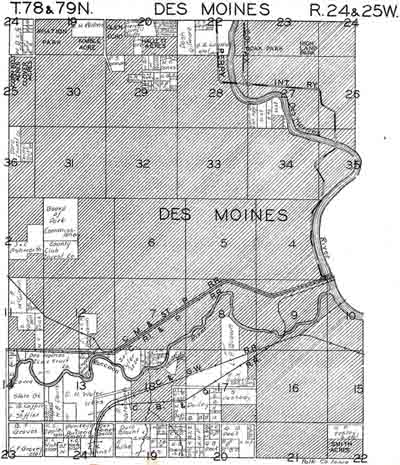 Des Moines Township, Polk Co., Iowa 1930 Hixson