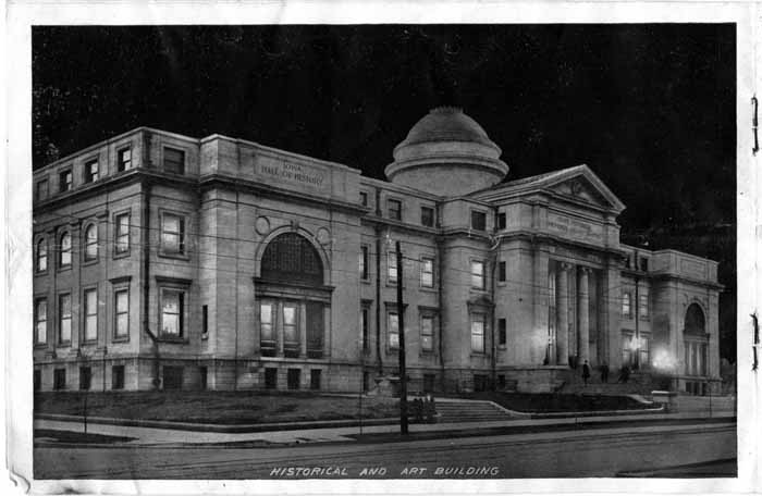 Historical & Art Bldg., Night in Des Moines 1912 Pg. 7