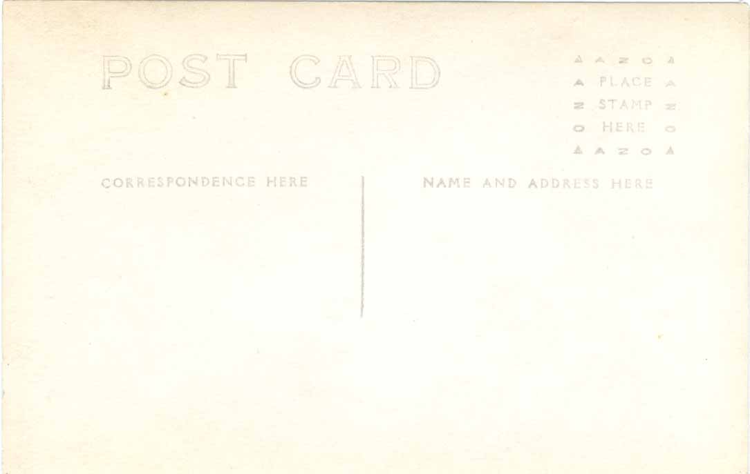 George Iltis Residence, 1104 44th Street, Des Moines, Iowa Card Back