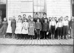 Carbondale School pic 3 circa 1900, Polk County, Iowa