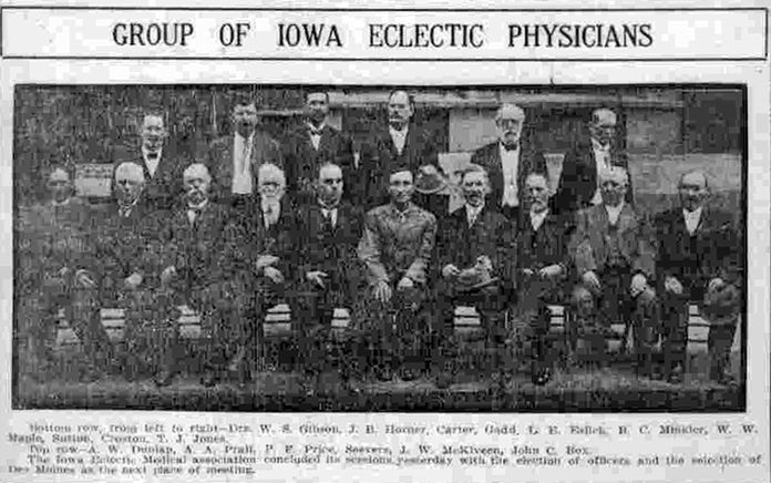 Iowa Eclectic Physicians Group, Des Moines, Iowa