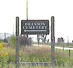 Branson Cemetery Sign