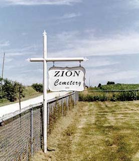 Zion Cemetery - Keg Creek Township