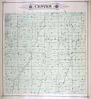 Center Township Plat Map 1885