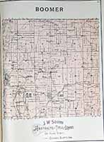 Boomer Township Plat Map 1900