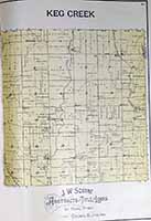 Keg Creek Township Plat Map 1900