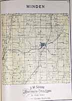 Minden Township Plat Map 1900
