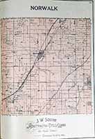 Norwalk Township Plat Map 1900