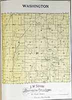 Washington Township Plat Map 1900