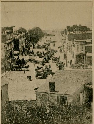 Council Bluffs - Broadway - 1854